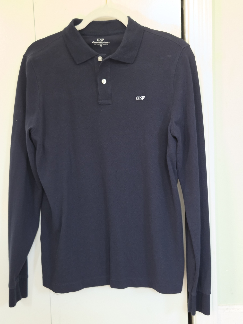 PVineyard Vines Boys Long-Sleeve Polo Size XL/18